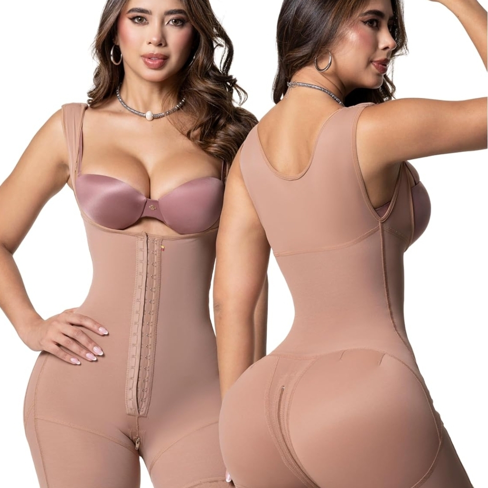 Elegant Nude Shapewear Bodysuit
